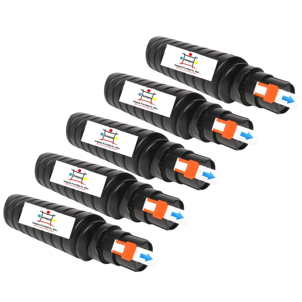 Compatible Toner Cartridge Replacement For TOSHIBA T3520 (T-3520) Black (21K YLD) 5-Pack