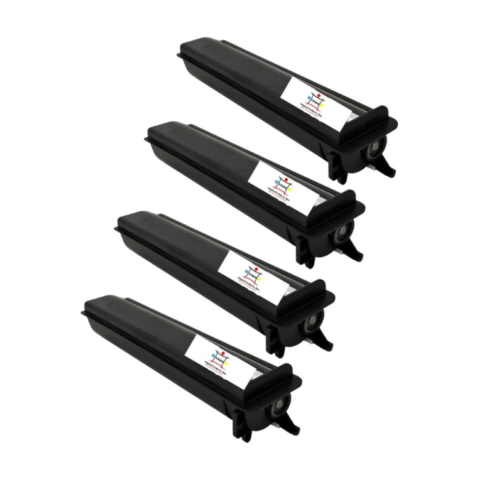 Compatible Toner Cartridge Replacement For TOSHIBA T5018U (T-5018U) Black (43.9K YLD) 4-Pack