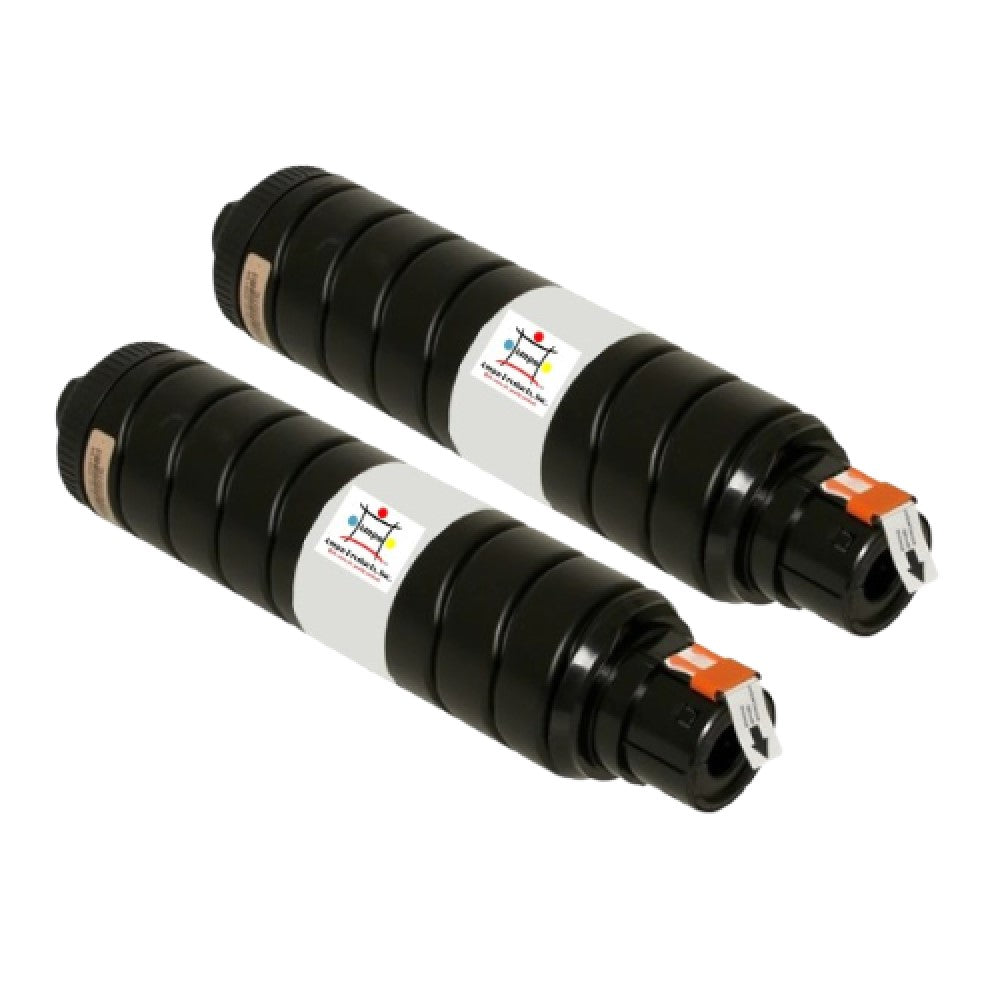 Compatible Toner Cartridge Replacement For TOSHIBA T6000 (T-6000) Black (60.1K YLD) 2-Pack