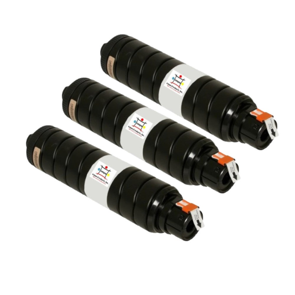 Compatible Toner Cartridge Replacement For TOSHIBA T6000 (T-6000) Black (60.1K YLD) 3-Pack