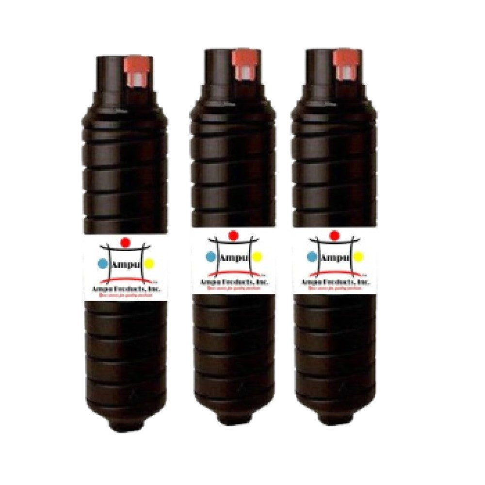 Compatible Toner Cartridge Replacement For TOSHIBA T6510 (T-6510) Black (15K YLD) 3-Pack