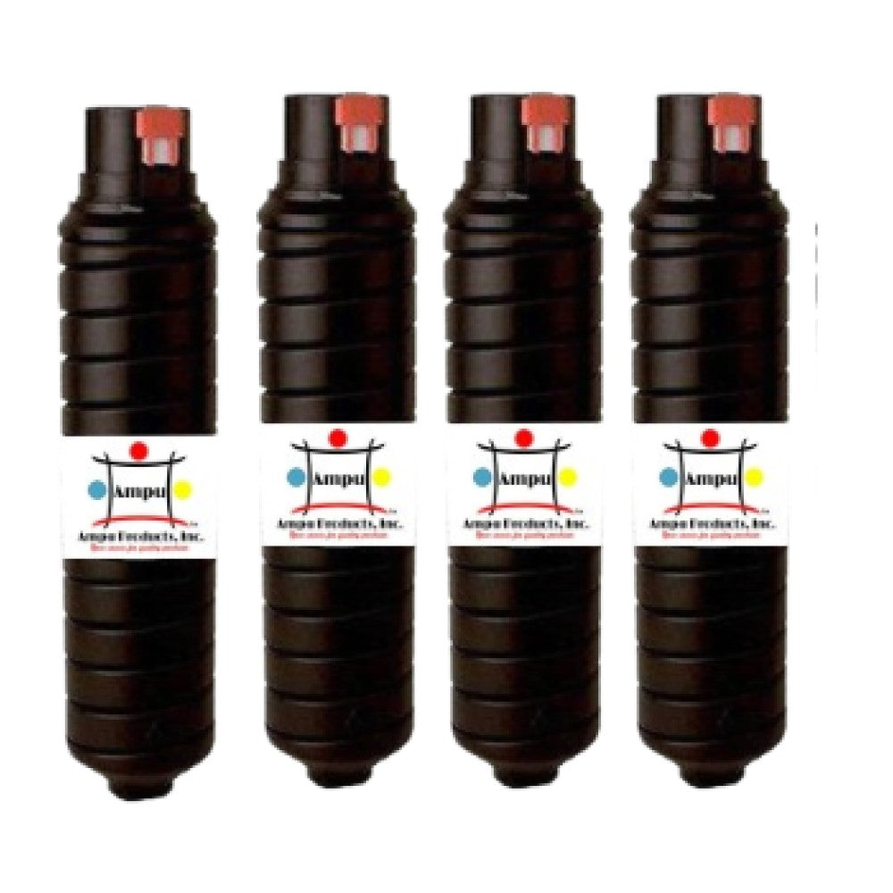 Compatible Toner Cartridge Replacement For TOSHIBA T6510 (T-6510) Black (15K YLD) 4-Pack