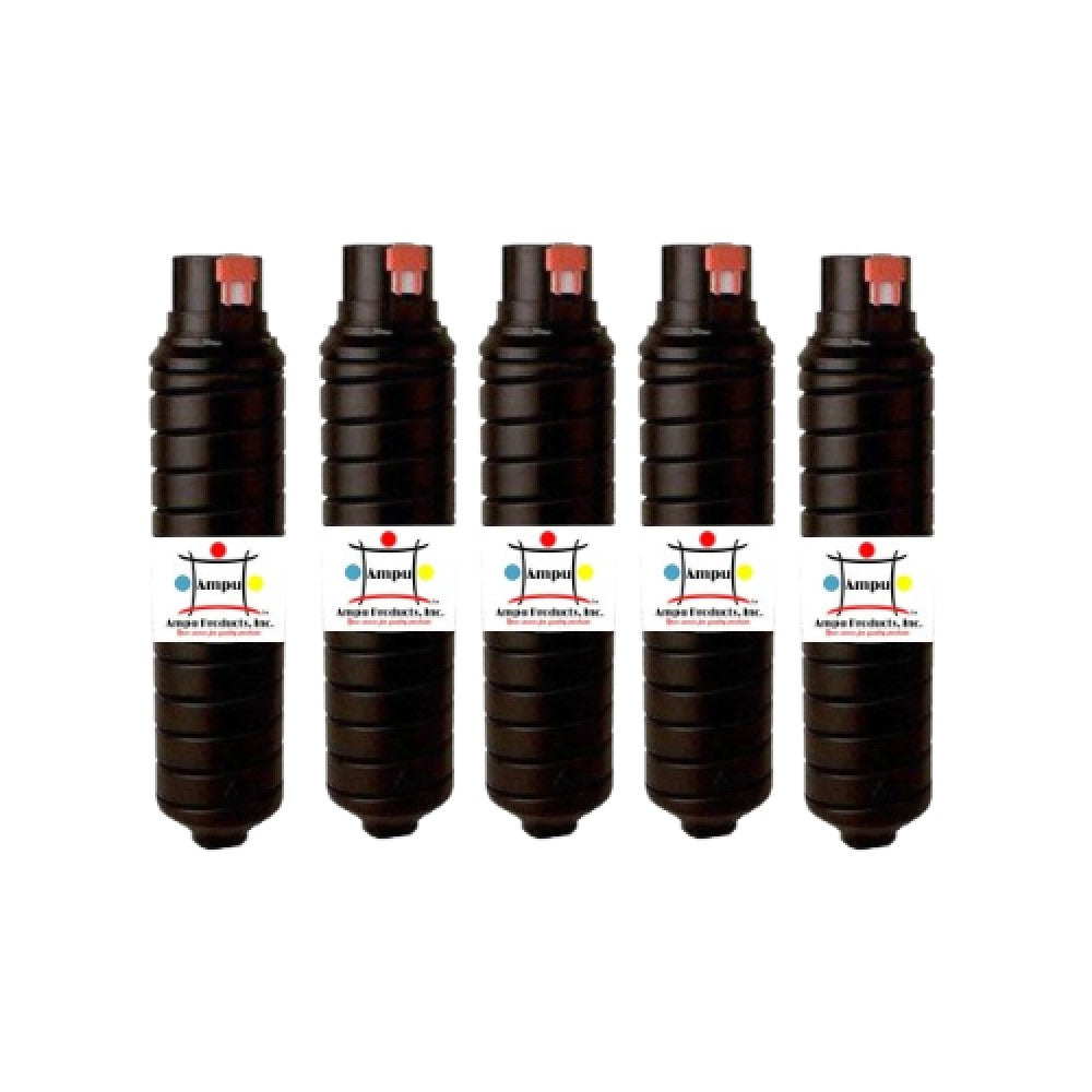 Compatible Toner Cartridge Replacement For TOSHIBA T6510 (T-6510) Black (15K YLD) 5-Pack