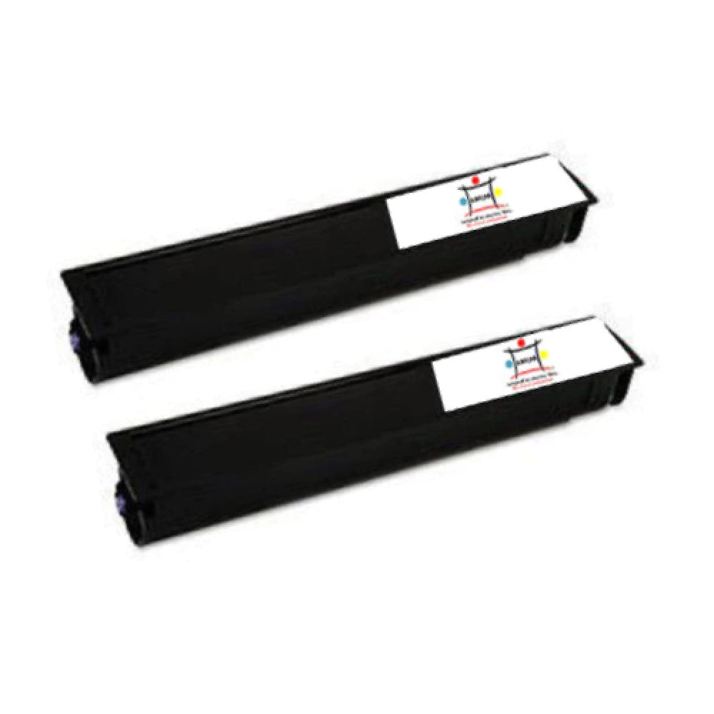 Compatible Toner Cartridge Replacement For TOSHIBA TFC28K (TFC-28K) Black (29K YLD) 2-Pack