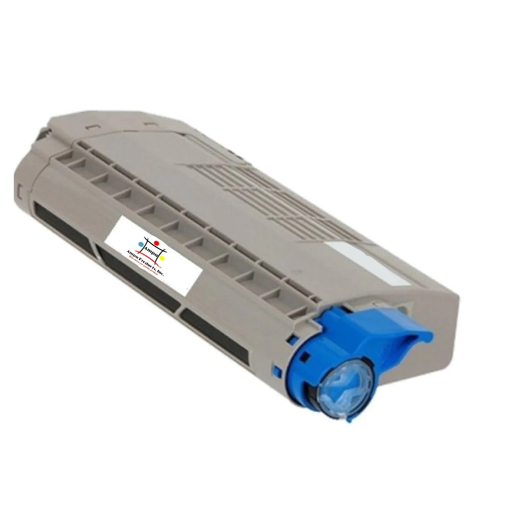 Compatible Toner Cartridge Replacement For TOSHIBA TFC34UC (T-FC34U-C) Cyan (15K YLD)