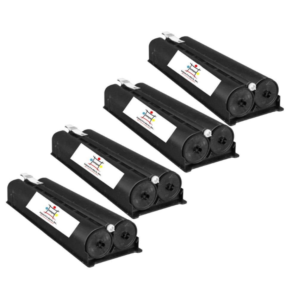 Compatible Toner Cartridge Replacement For TOSHIBA TFC55K (T-FFC55-K) Black (73K YLD) 4-Pack