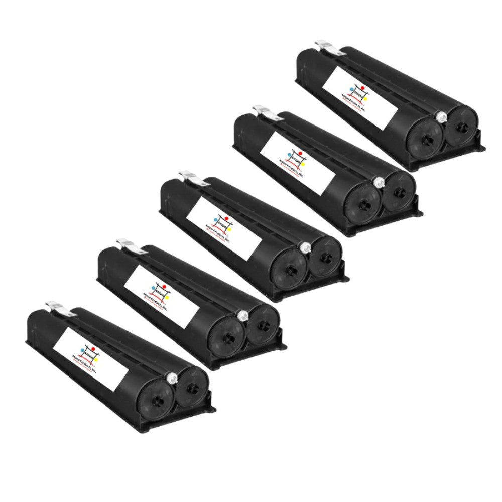Compatible Toner Cartridge Replacement For TOSHIBA TFC55K (T-FFC55-K) Black (73K YLD) 5-Pack