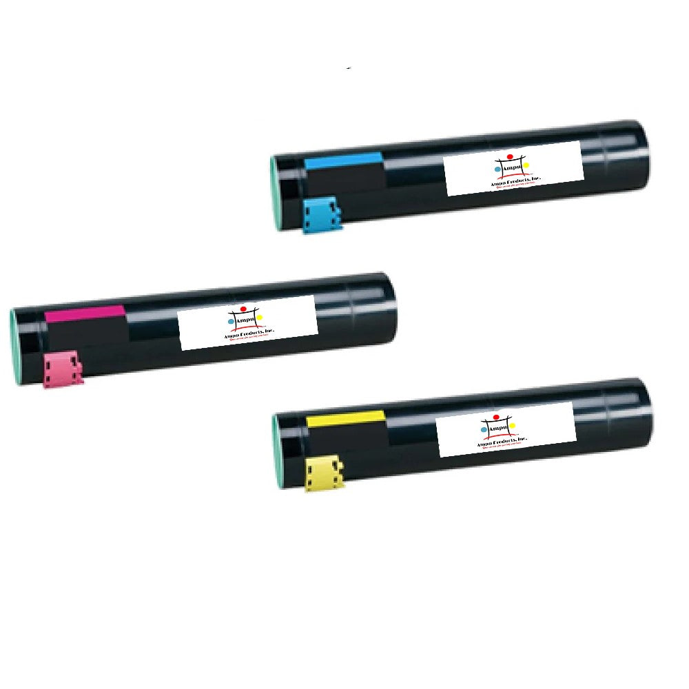 Compatible Toner Cartridge Replacement For LEXMARK X945X2CG, X945X2YG, X945X2MG (Cyan, Yellow, Magenta) 36K YLD (3-Pack)