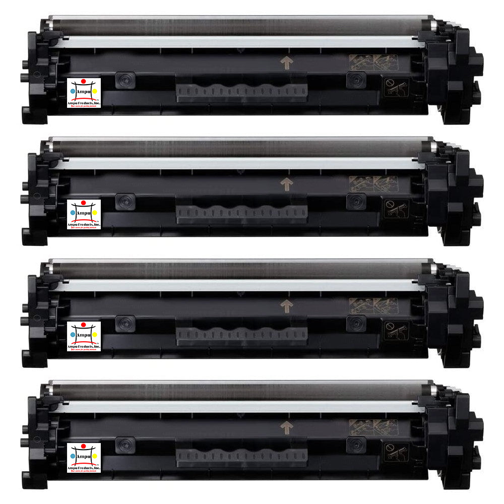 Compatible Toner Cartridge Replacement For CANON 2164C001 (047H) Black (1.6K YLD) 4-Pack