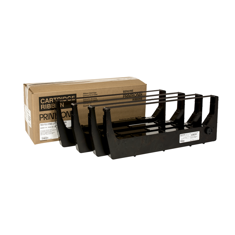PRINTRONIX 255050-402 Print Ribbon (30K YLD) Genuine (4-Pack)