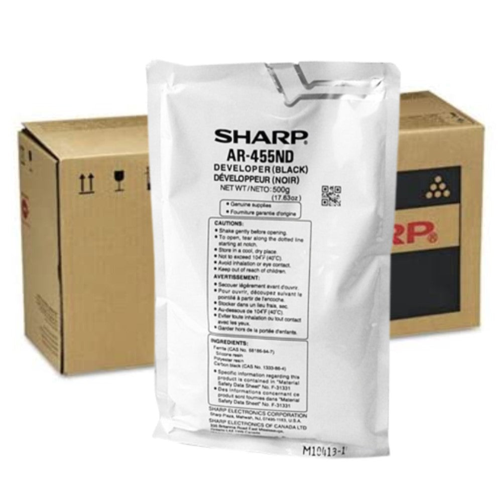 GENUINE SHARP AR455ND BLACK DEVELOPER