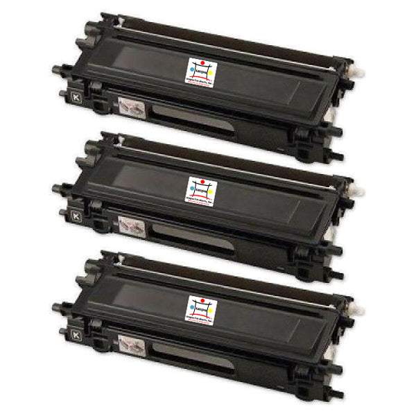 BROTHER TN210BK (COMPATIBLE) 3 PACK