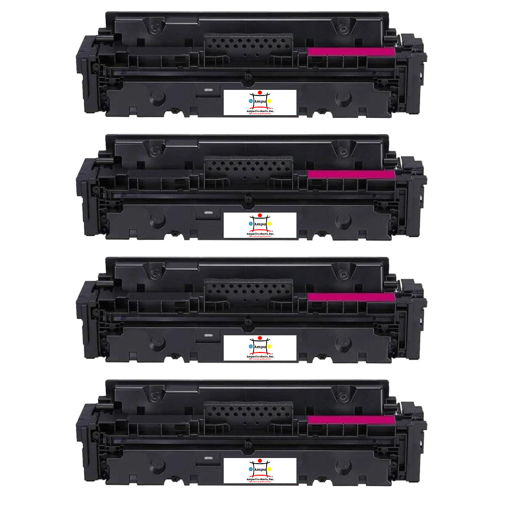 Ampuproducts Compatible Toner Cartridge Replacement For CANON 3014C001 (COMPATIBLE) TYPE 055 (4-PACK)