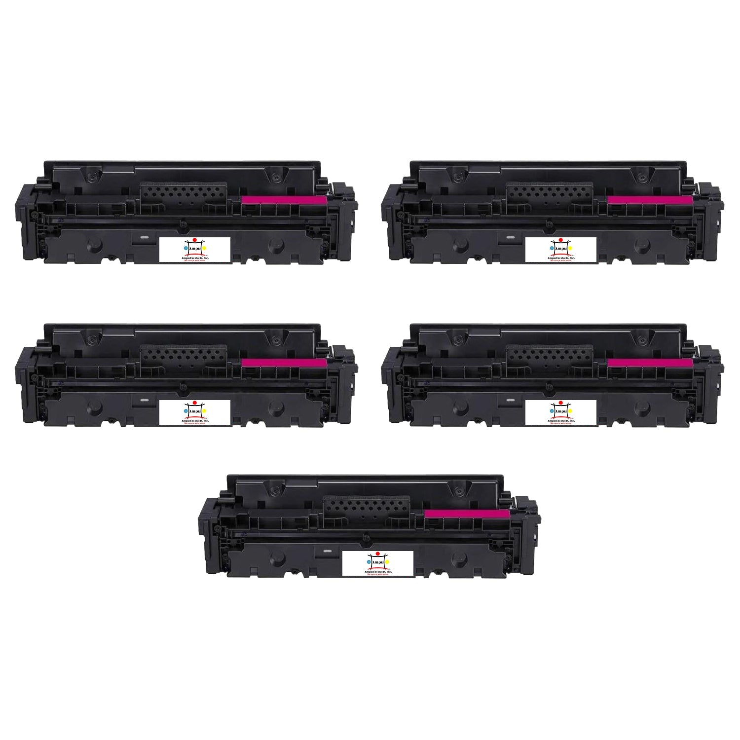 Ampuproducts Compatible Toner Cartridge Replacement For CANON 3014C001 (COMPATIBLE) TYPE 055 (5-PACK)
