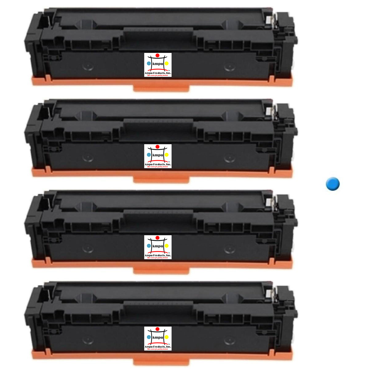 Ampuproducts Compatible Toner Cartridge Replacement For CANON 3015C001 (COMPATIBLE) TYPE 055 (4 PACK)