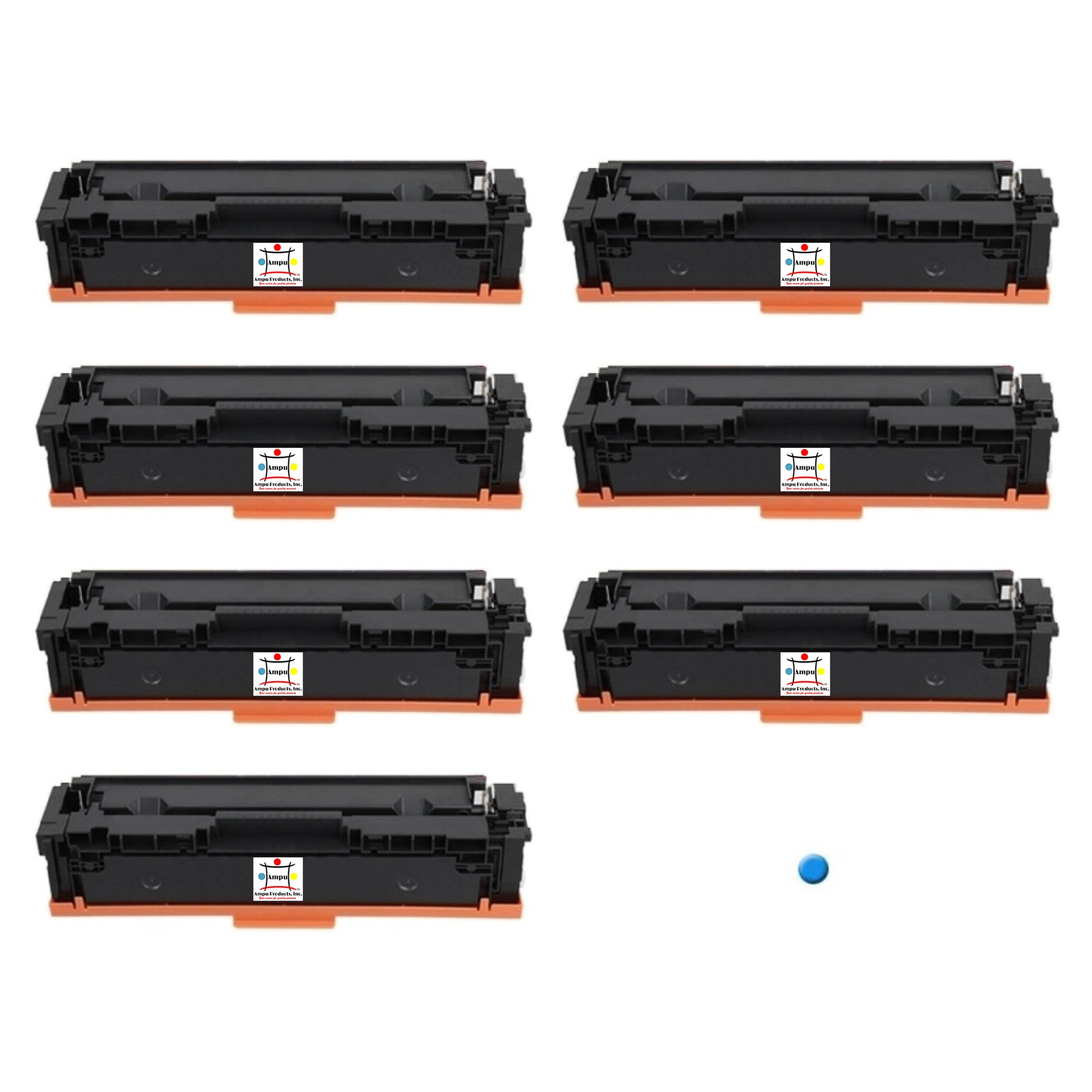 Ampuproducts Compatible Toner Cartridge Replacement For CANON 3015C001 (COMPATIBLE) TYPE 055 (5 PACK)