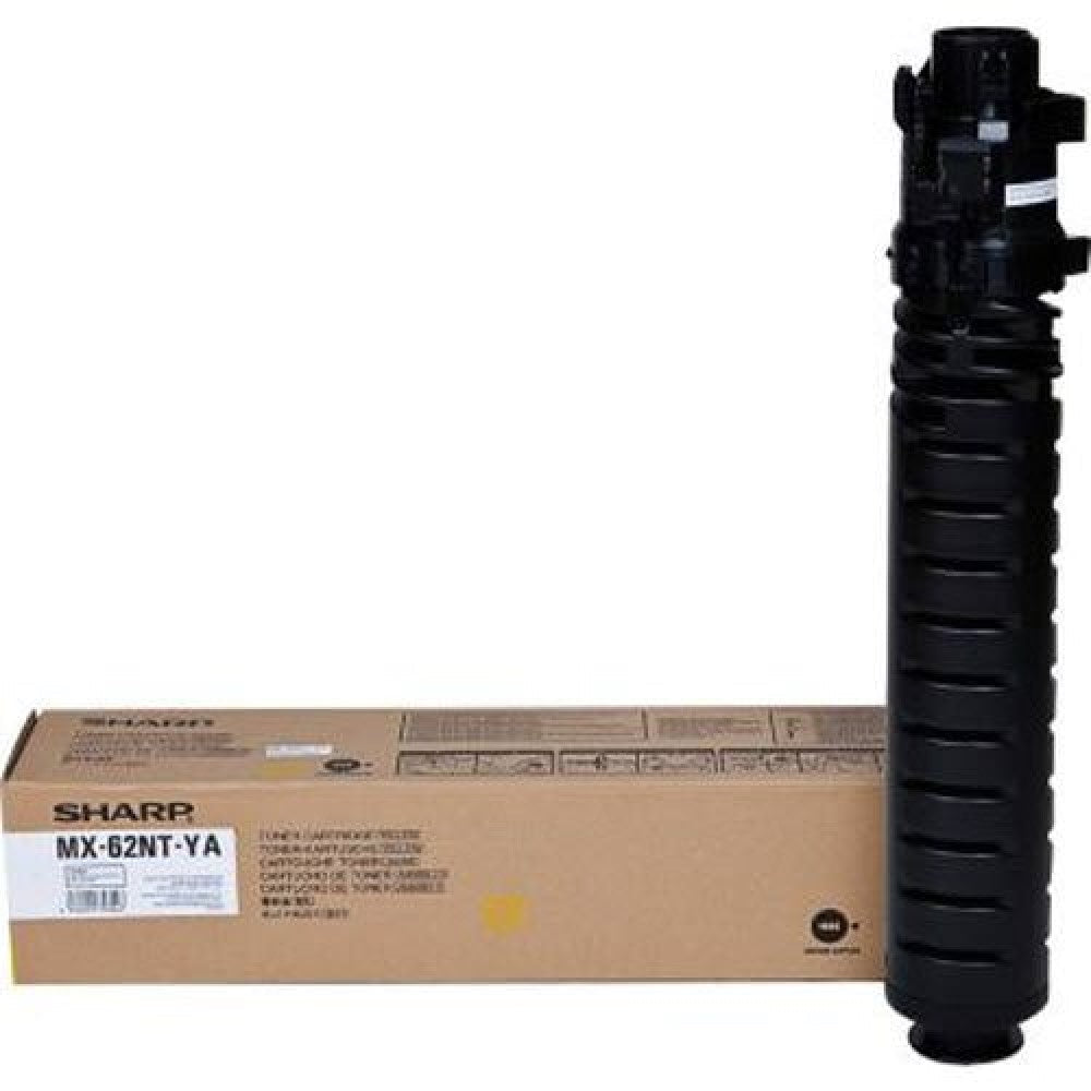 GENUINE  SHARP MX62NTYA YELLOW TONER CARTRIDGE