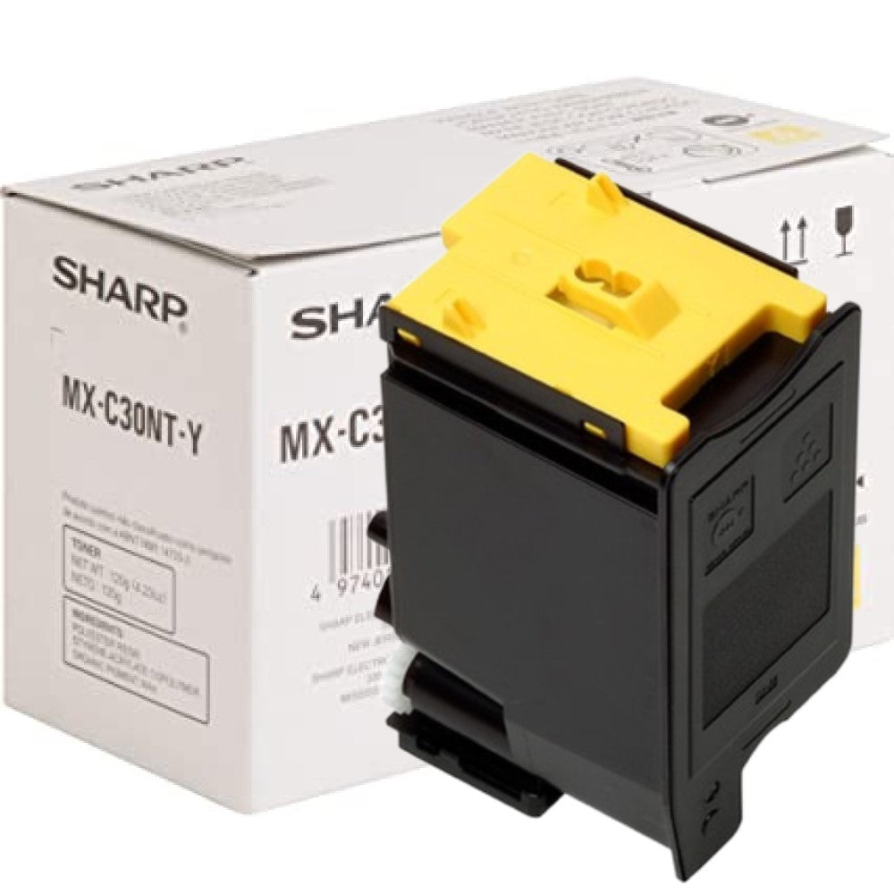 GENUINE SHARP MXC30NTY YELLOW TONER CARTRIDGE