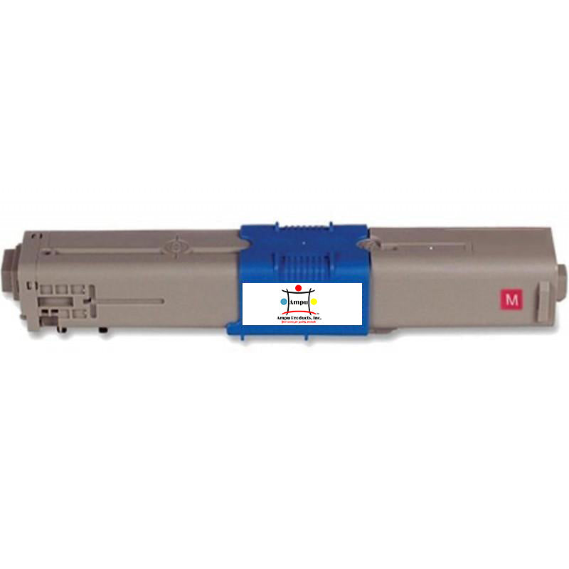 Compatible Toner Cartridge Replacement For OKIDATA 44469702 (C17) Magenta (3K YLD)