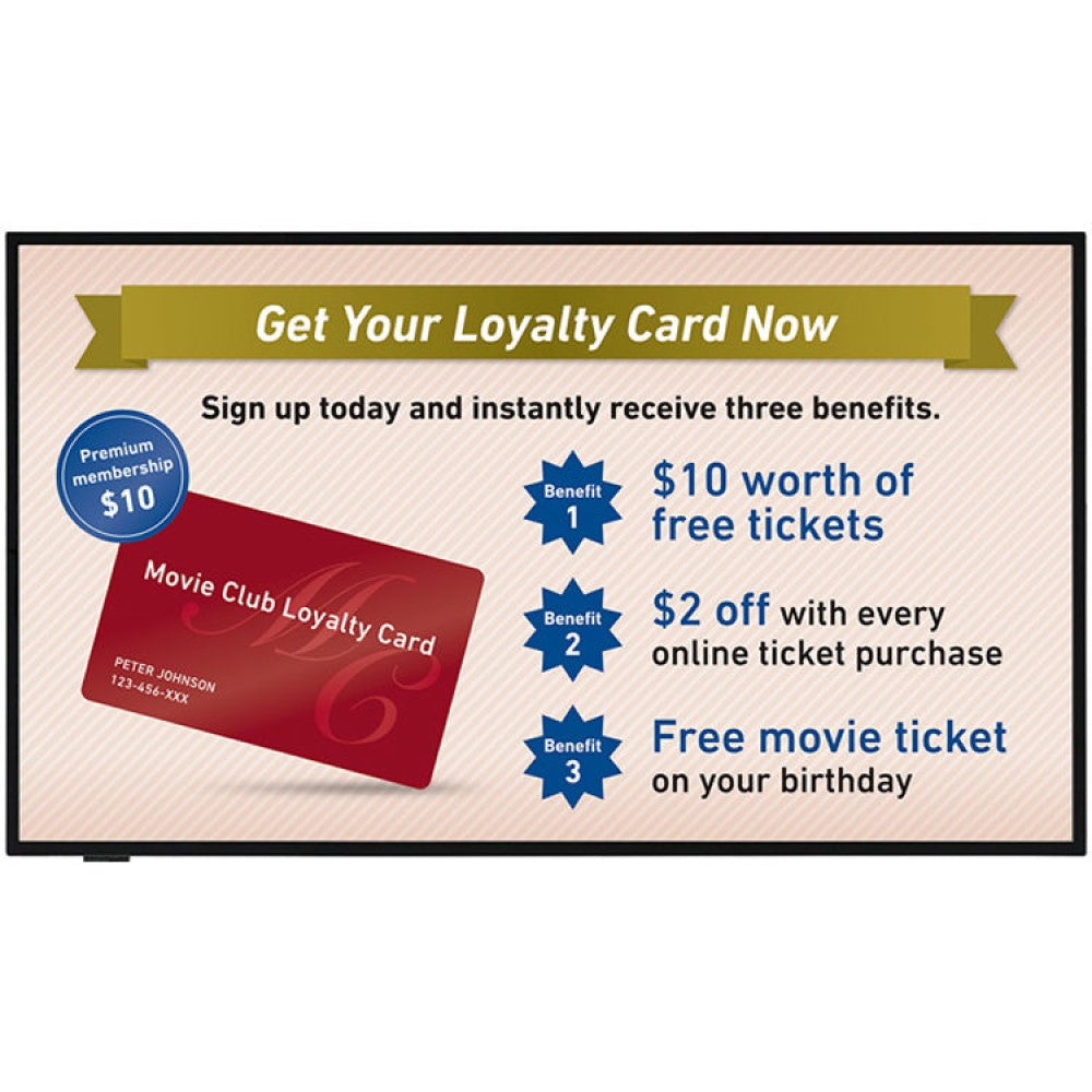 SHARP PN-UH501 50" CLASS (49.5” DIAGONAL) COMMERCIAL LCD DISPLAY