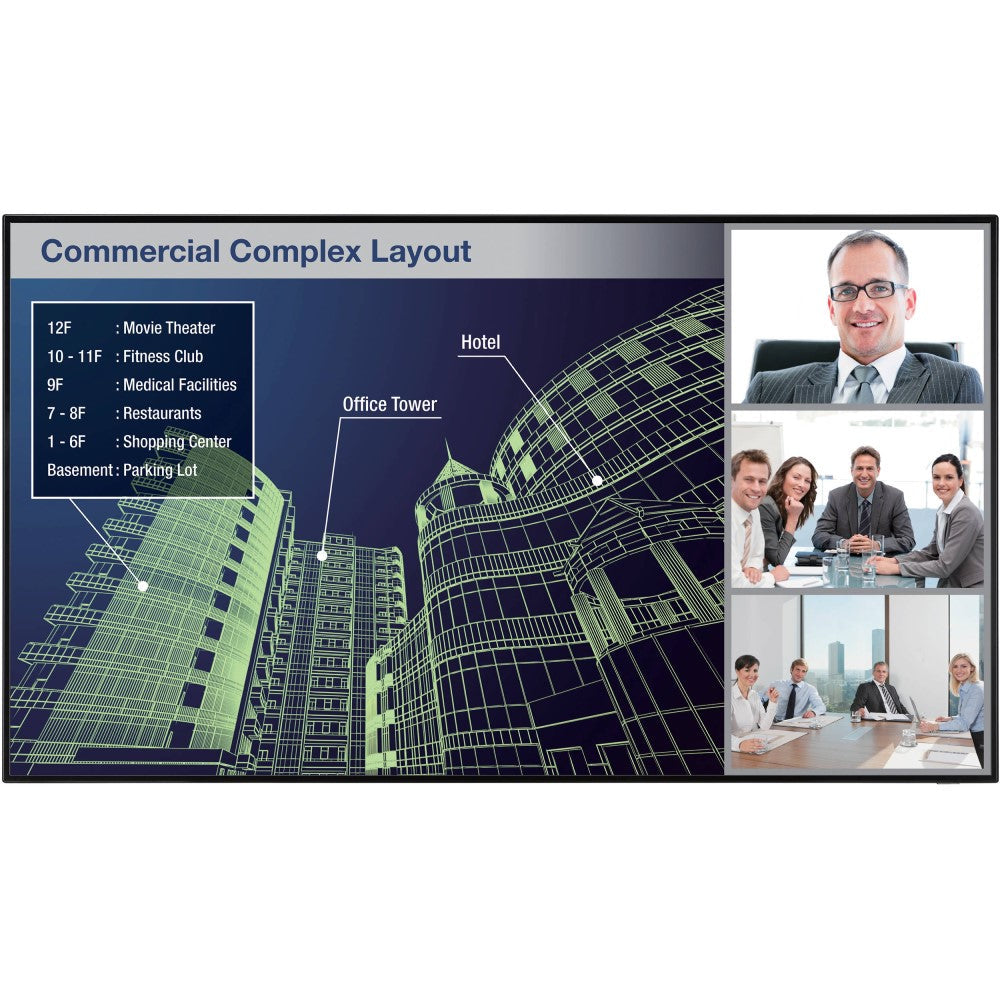 SHARP PN-UH431 43" CLASS (42.5" DIAGONAL) COMMERCIAL LCD DISPLAY