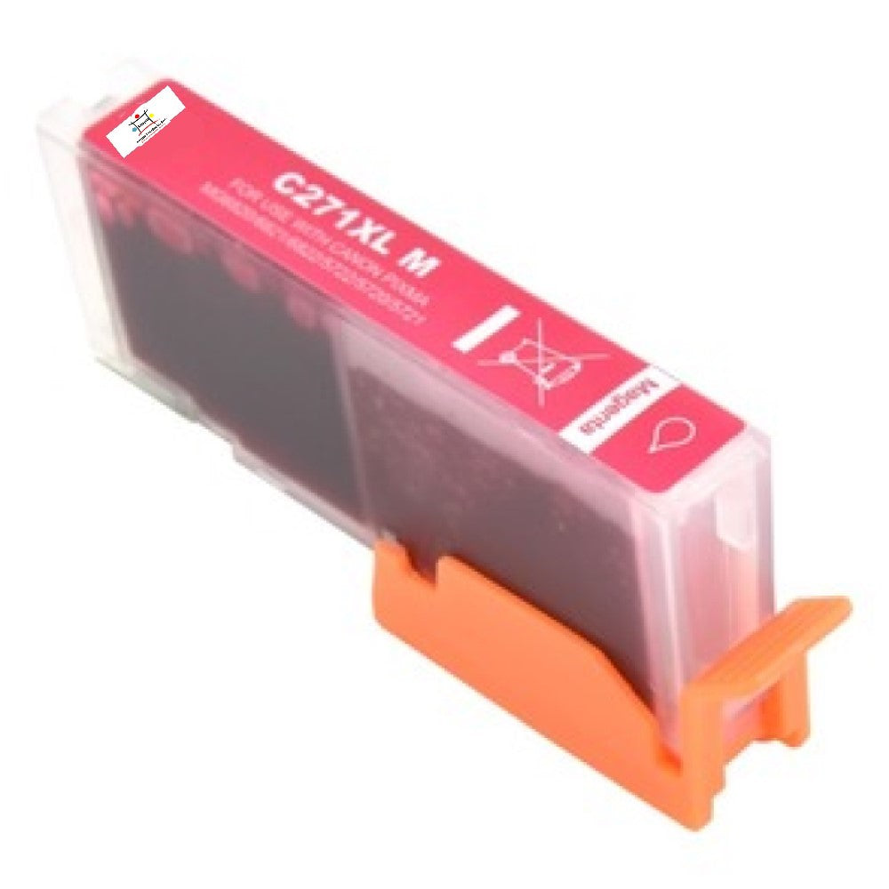 Compatible Ink Cartridge Replacement For CANON 0338C001 (CLI-271XLM) Magenta (300 YLD)