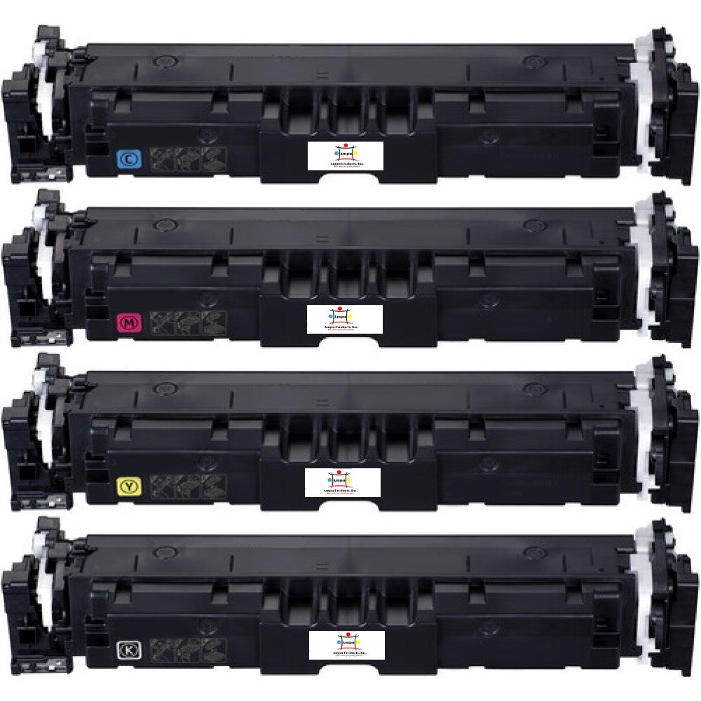 Compatible Toner Cartridge Replacement For Canon 5098C001, 5097C001, 5096C001, 5095C001 (069H) High Yield Black, Cyan, Yellow, Magenta (7.6K YLD- Black, 5.5K YLD- Colors) 4-Pack