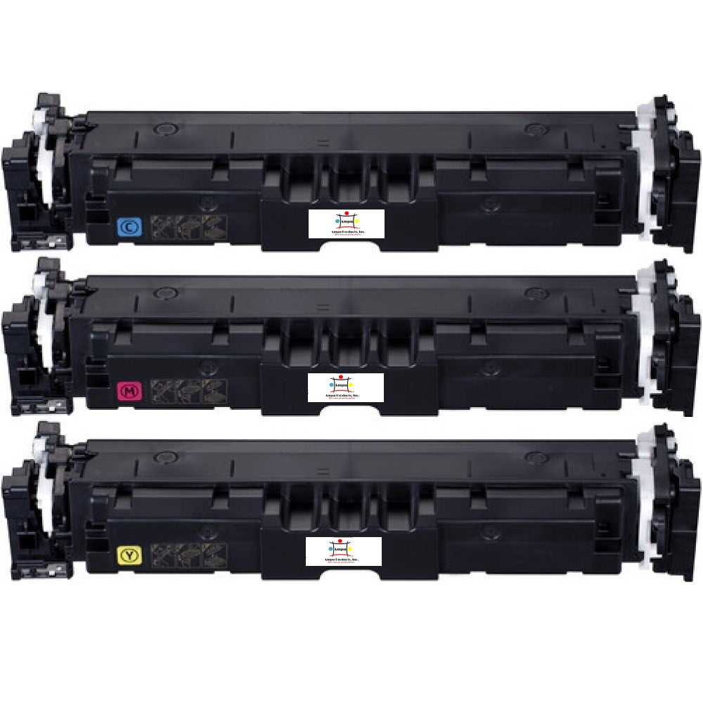 Compatible Toner Cartridge Replacement For Canon 5097C001, 5096C001, 5095C001 (069H) High Yield Cyan, Yellow, Magenta (5.5K YLD) 3-Pack