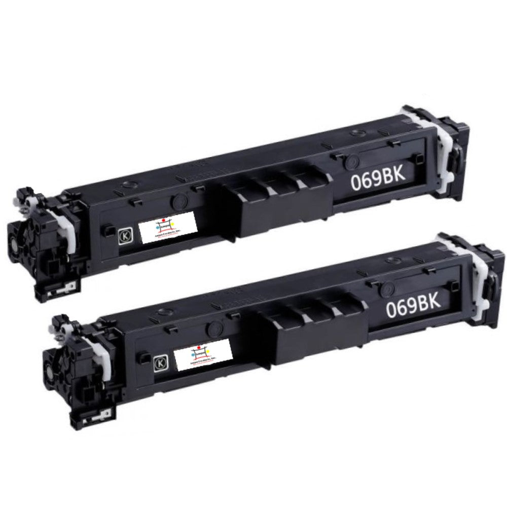 Compatible Toner Cartridge Replacement For Canon 5094C001 (069) Black (2.1K YLD) 2-Pack