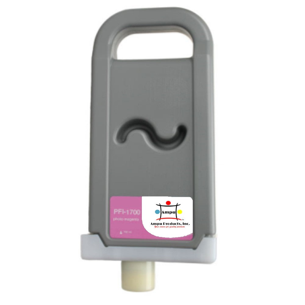 Compatible Ink Cartridge Replacement For CANON 0780C001 (PFI-1700PM) Photo Magenta (700ML)