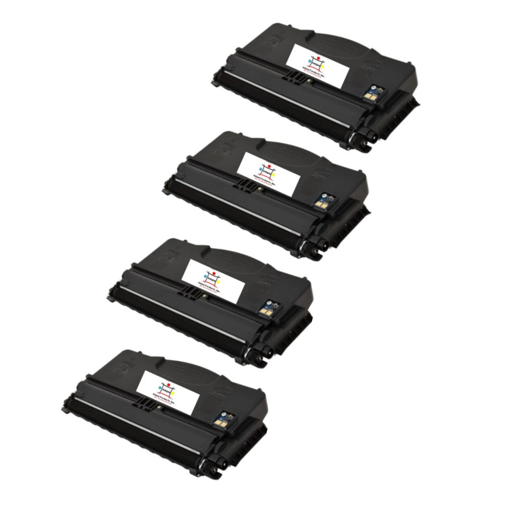 Compatible Toner Cartridge Replacement For Lexmark 12035SA (Black) 2K YLD (4-Pack)