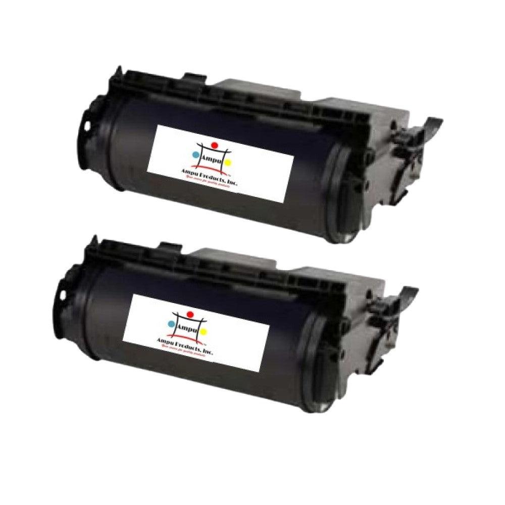 Compatible Toner Cartridge Replacement For Lexmark 12A5745 (Black) 25K YLD (2 Pack)