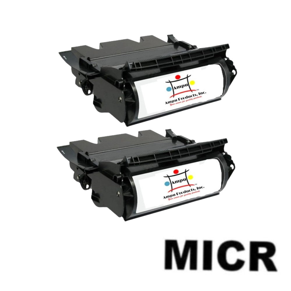 Compatible Toner Cartridge Replacement For LEXMARK 12A7365 (Extra High Yield) Black (32K YLD) W/Micr (2 Pack)