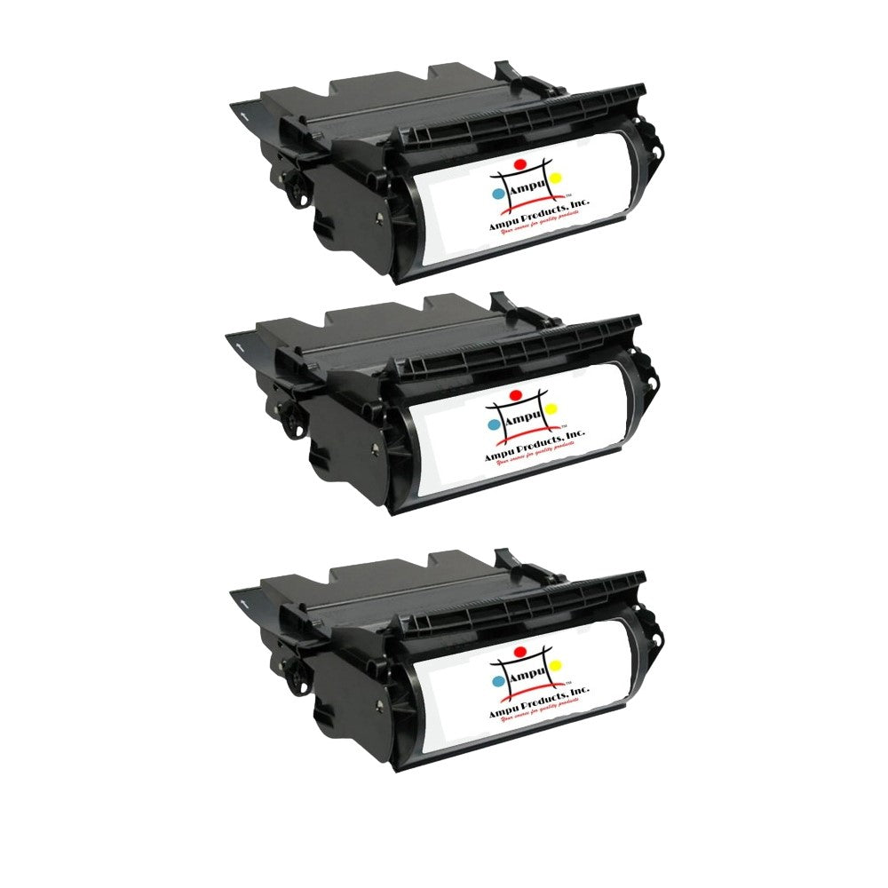 Compatible Toner Cartridge Replacement For LEXMARK 12A7365 (Extra High Yield) Black (32K YLD) 3 Pack