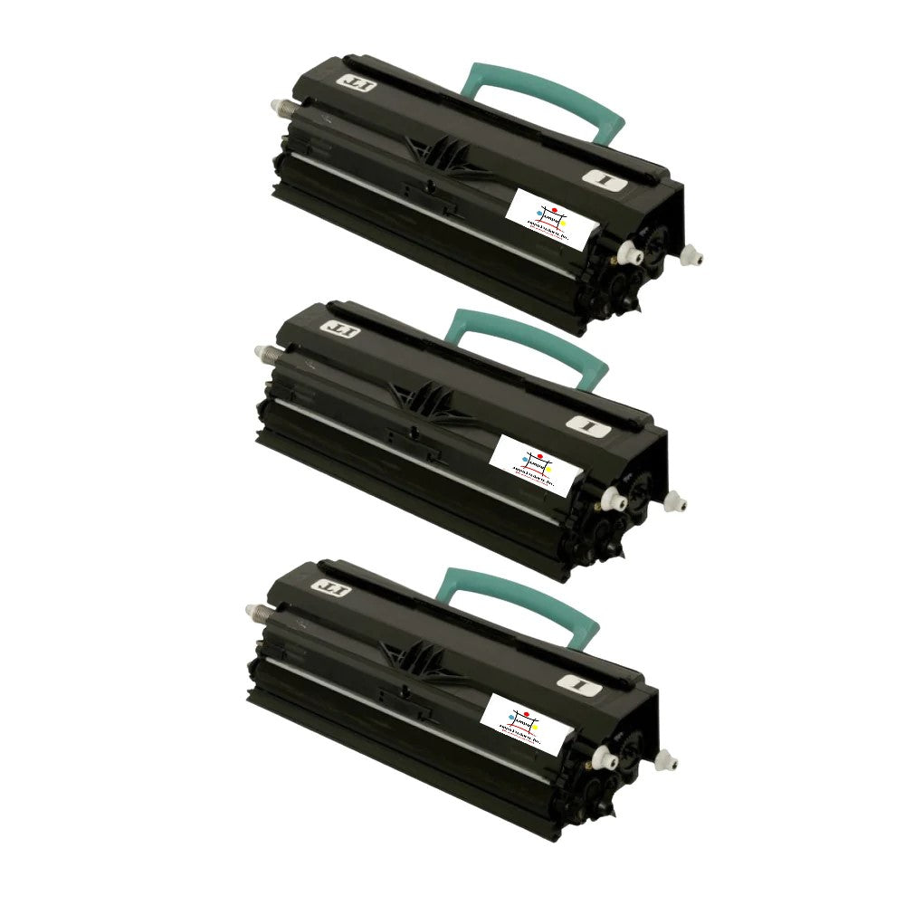 Compatible Toner Cartridge Replacement For Lexmark 12A8300 (High Yield Black) 6K YLD (3-Pack)