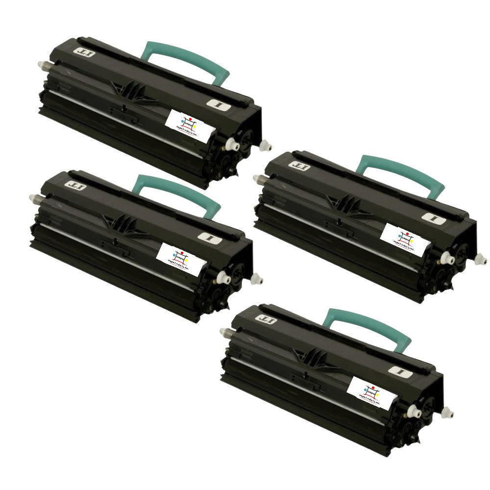 Compatible Toner Cartridge Replacement For Lexmark 12A8300 (High Yield Black) 6K YLD (4-Pack)