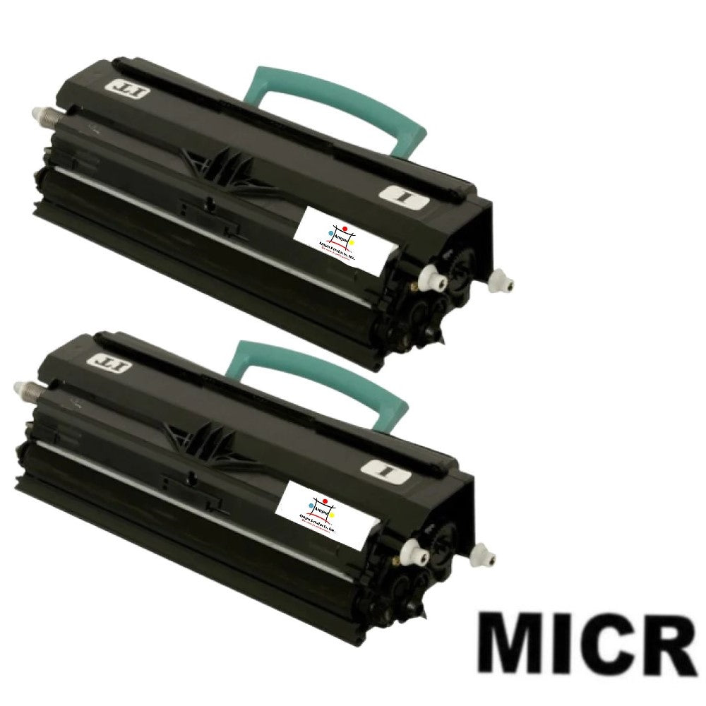 Compatible Toner Cartridge Replacement For Lexmark 12A8305 (12A8405) Black (6K YLD) W/Micr (2-Pack)