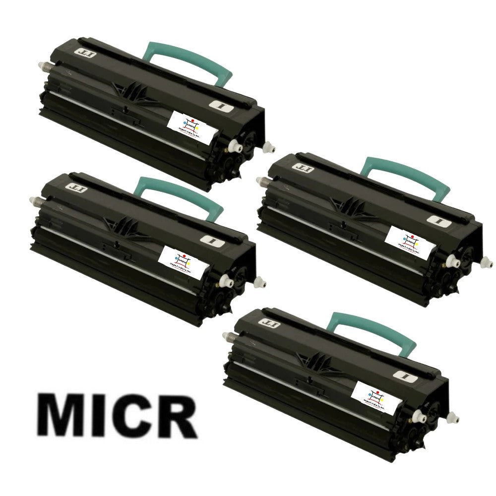 Compatible Toner Cartridge Replacement For Lexmark 12A8305 (12A8405) Black (6K YLD) W/Micr (4-Pack)