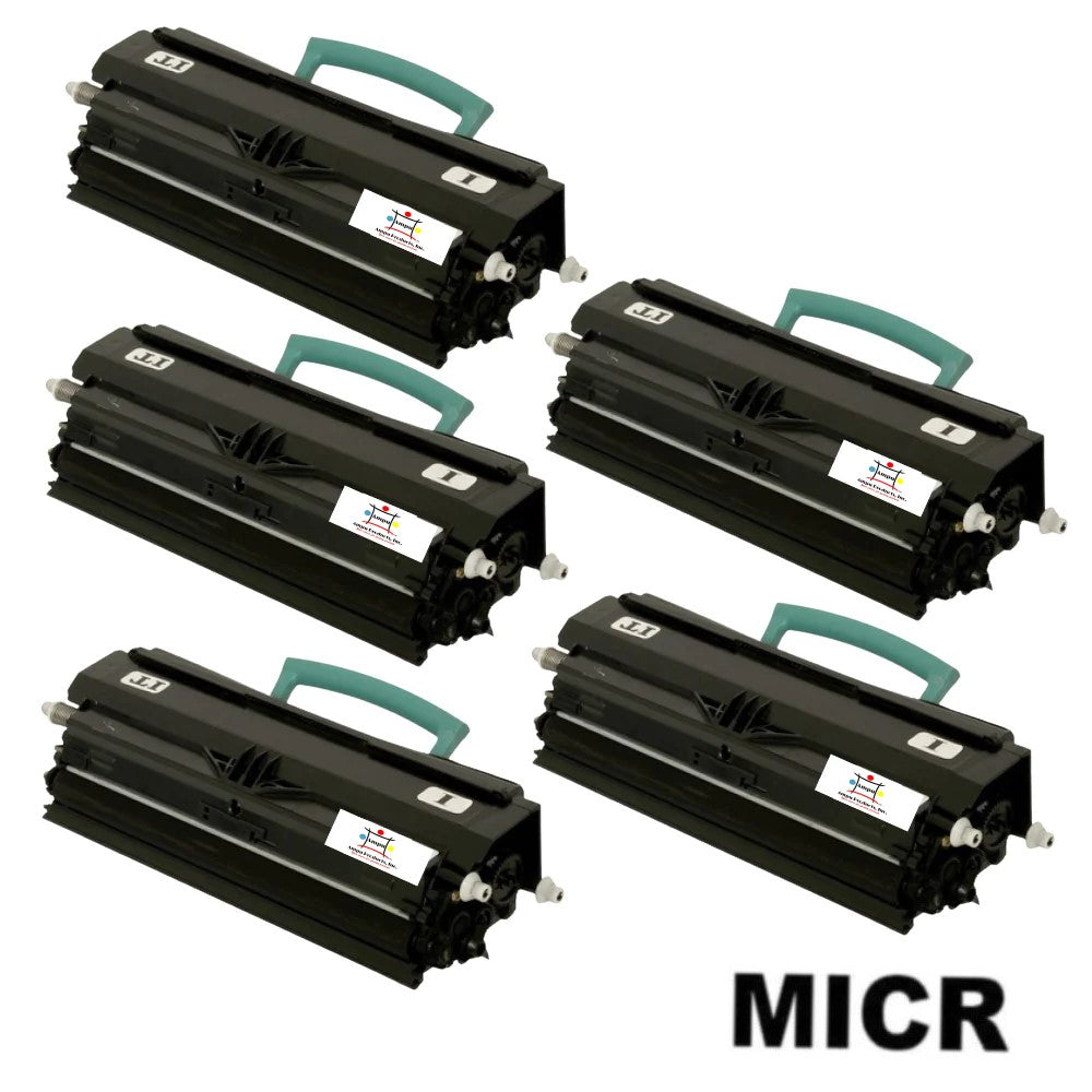 Compatible Toner Cartridge Replacement For Lexmark 12A8305 (12A8405) Black (6K YLD) W/Micr (5-Pack)