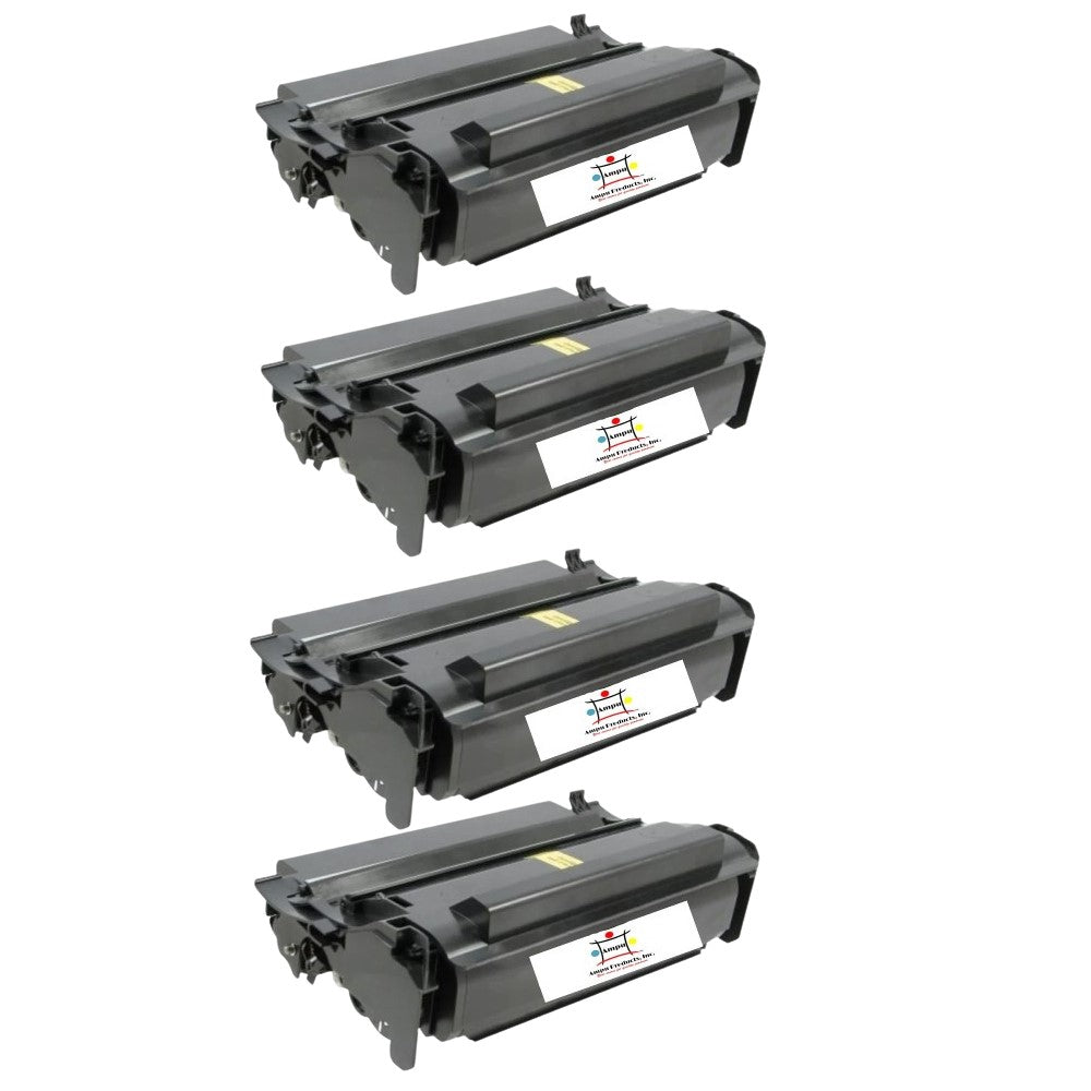 Compatible Toner Cartridge Replacement For Lexmark 12A8325 (High Yield) Black (12K YLD) 4 Pack