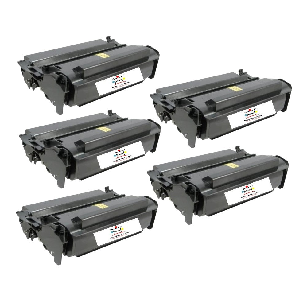 Compatible Toner Cartridge Replacement For Lexmark 12A8325 (High Yield) Black (12K YLD) 5 Pack