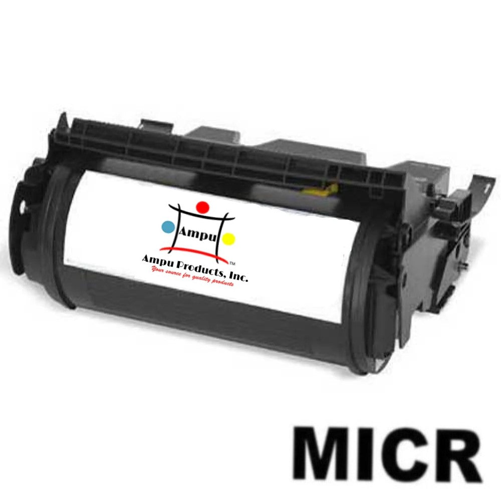 Compatible Toner Cartridge Replacement For LEXMARK 12A6735 (Black) 20K YLD (W/Micr)