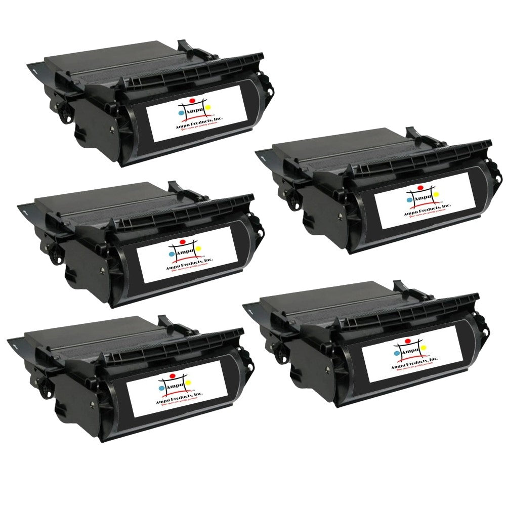 Compatible Toner Cartridge Replacement For LEXMARK 1382625 (Black) 17.6K YLD (5 Pack)