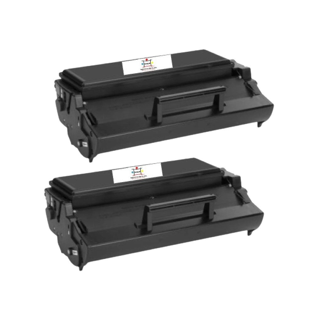 Compatible Toner Cartridge Replacement For LEXMARK 13T0101 (Black) 6K YLD (2 Pack)