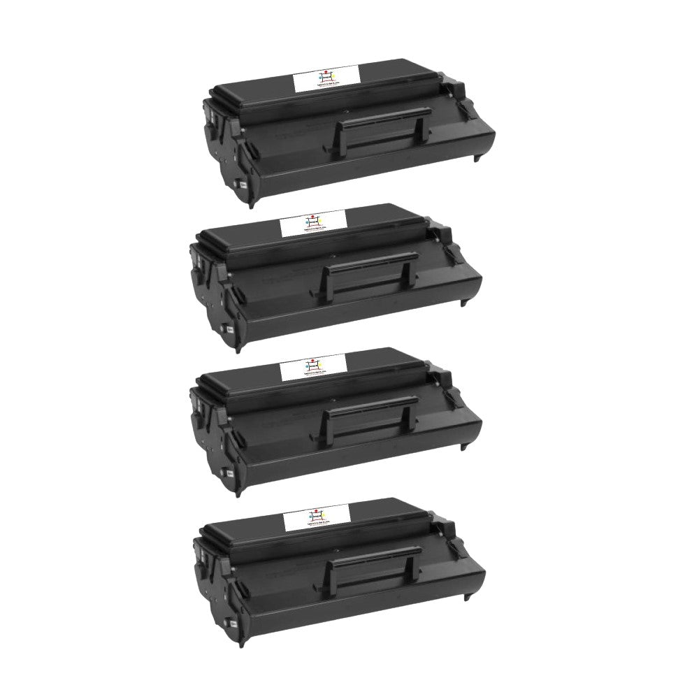Compatible Toner Cartridge Replacement For LEXMARK 13T0101 (Black) 6K YLD (4 Pack)