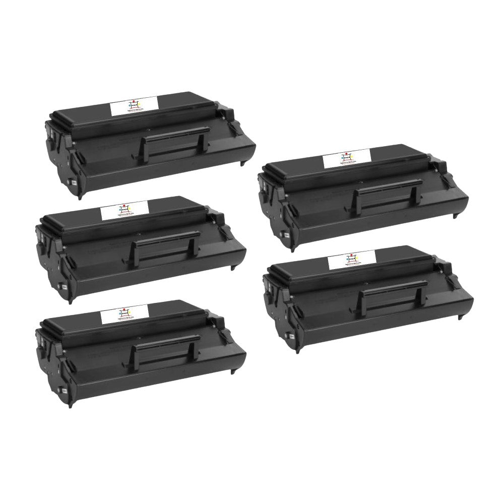 Compatible Toner Cartridge Replacement For LEXMARK 13T0101 (Black) 6K YLD (5 Pack)