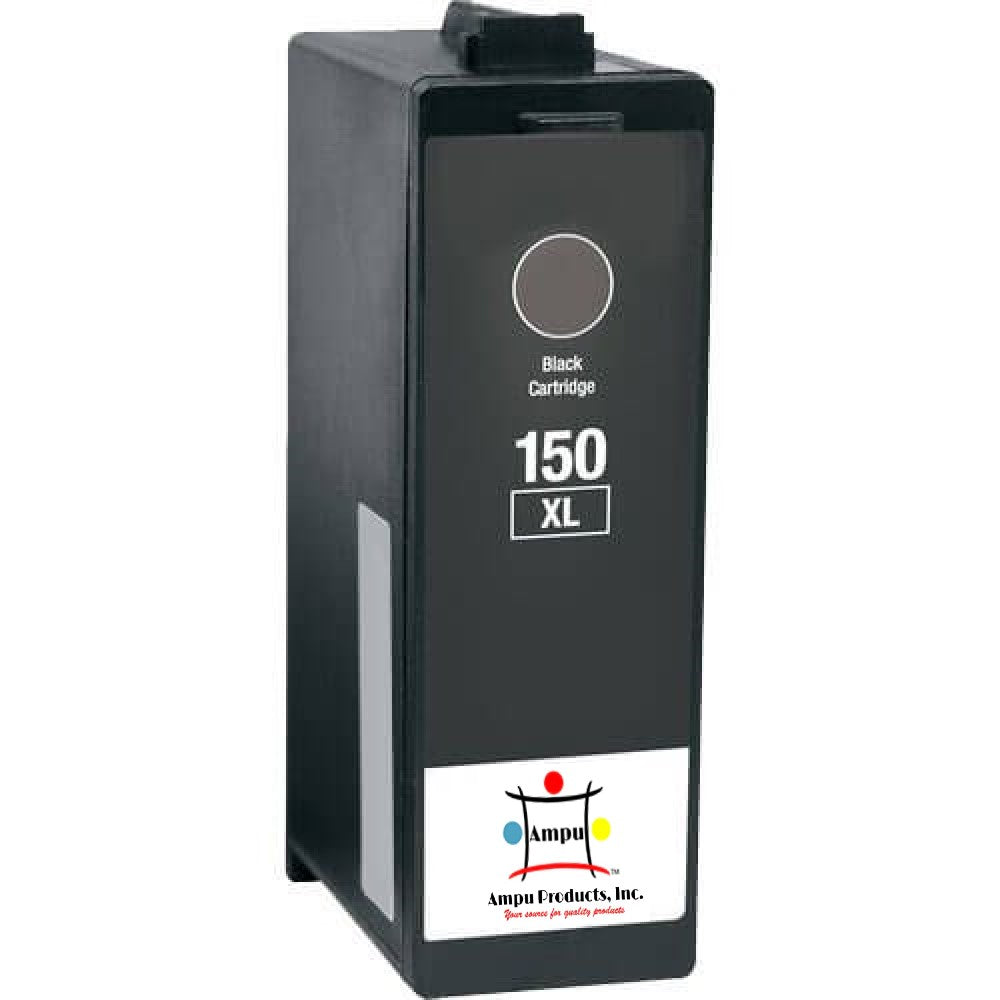 Compatible Ink Cartridge Replacement For Lexmark 14N1614 (150XL, Black) 750 YLD