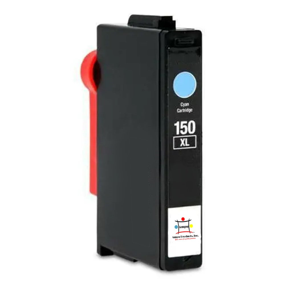 Compatible Ink Cartridge Replacement For Lexmark 14N1615 (150XL, Cyan) 700 YLD