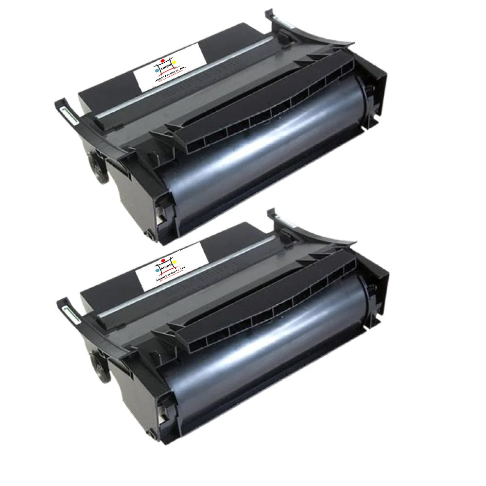 Compatible Toner Cartridge Replacement For Lexmark 17G0154 (Black) 15K YLD (2-Pack)