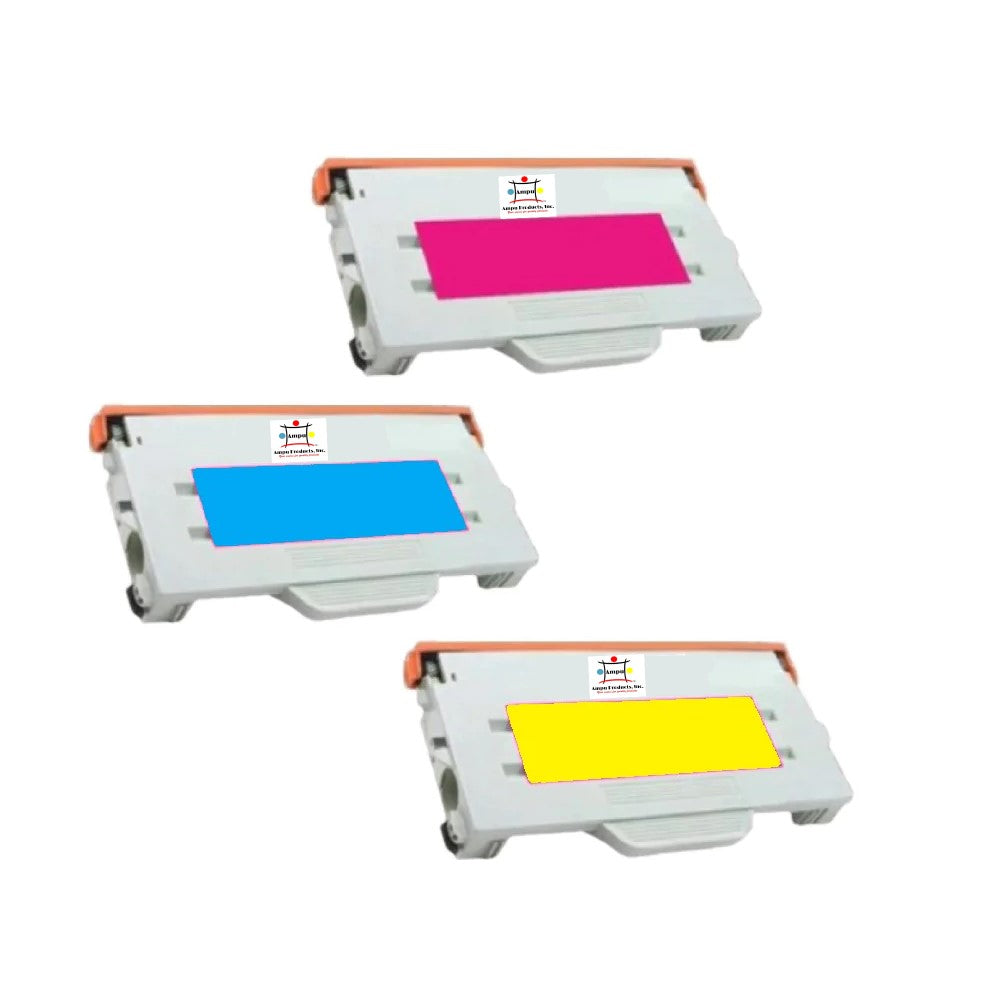 Compatible Toner Cartridge Replacement For Lexmark 20K1400, 20K1401, 20K1402 (High Yield Cyan, Magenta, Yellow) 6.6K YLD (3-Pack)